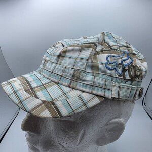 Fox Racing Plaid Adults Adjustable Cap Casual Stylish Outdoor Hat Motorcycles